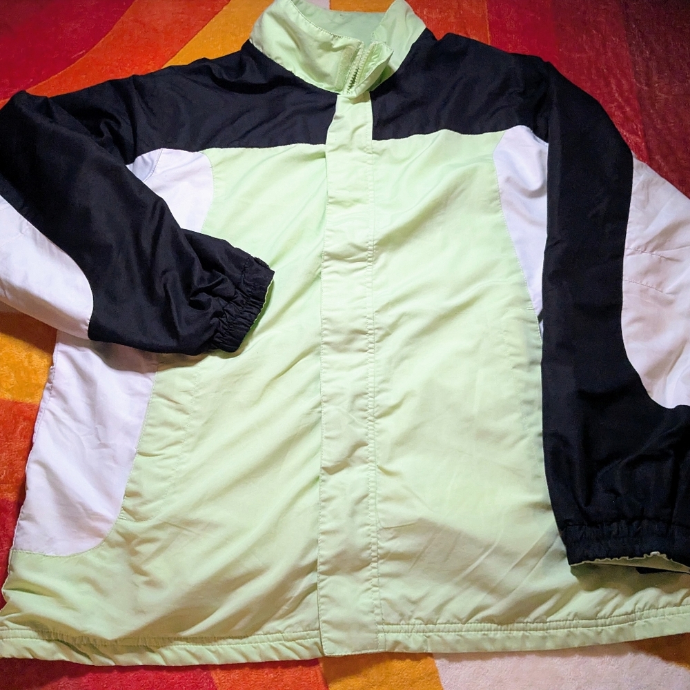 Vintage Athletic Works Women's Reversible Jacket, Misses Size XL (16-18) Workout
